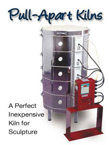 Jupiter Pull Apart Kilns for ceramic sculpture