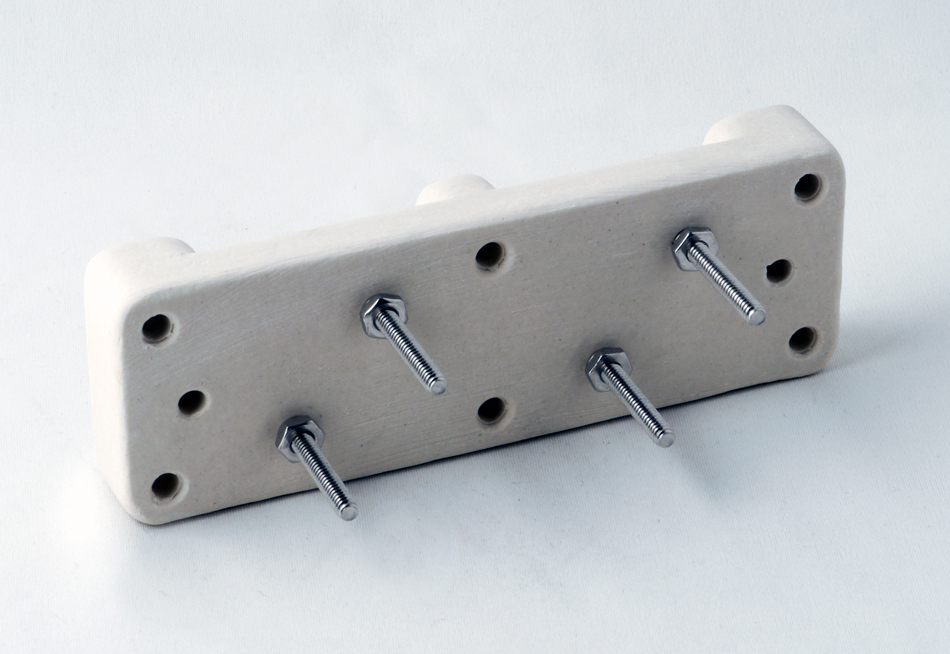 Ceramic Element Connection Board for Three Element Kiln Sections 4