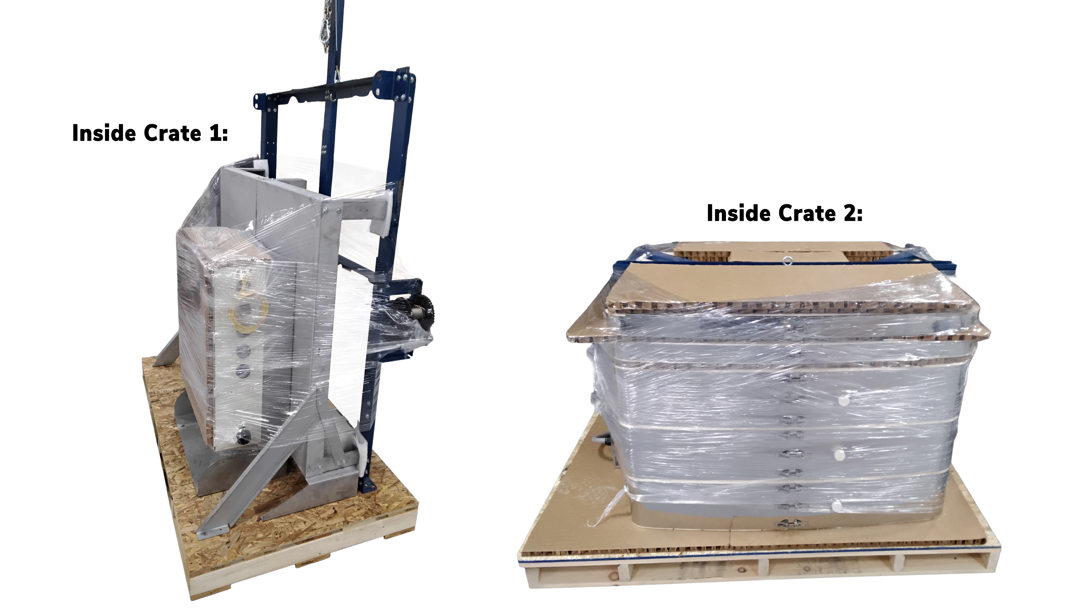 what's inside each crate