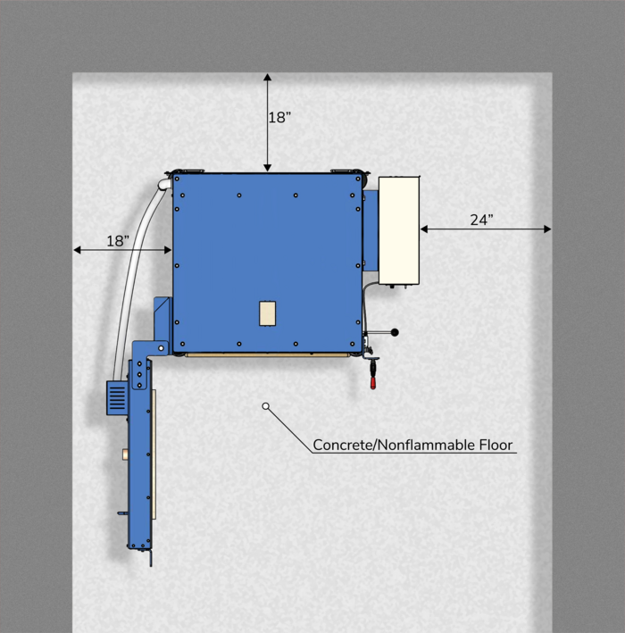 Easy Load placement diagram