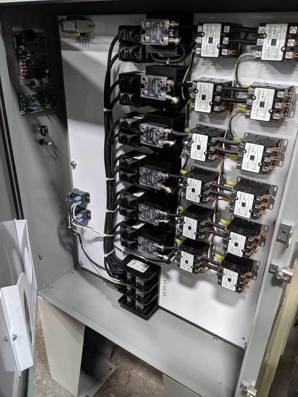 NEMA 1 panel with Solid State Relays