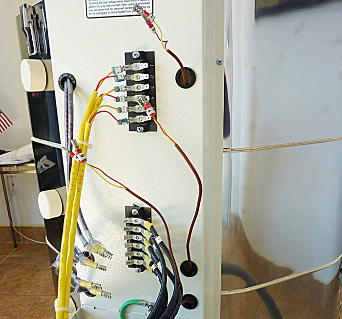 Assembly Wires Disconnected