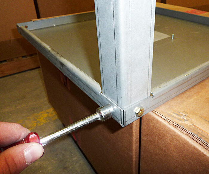 assembly stand leg 
