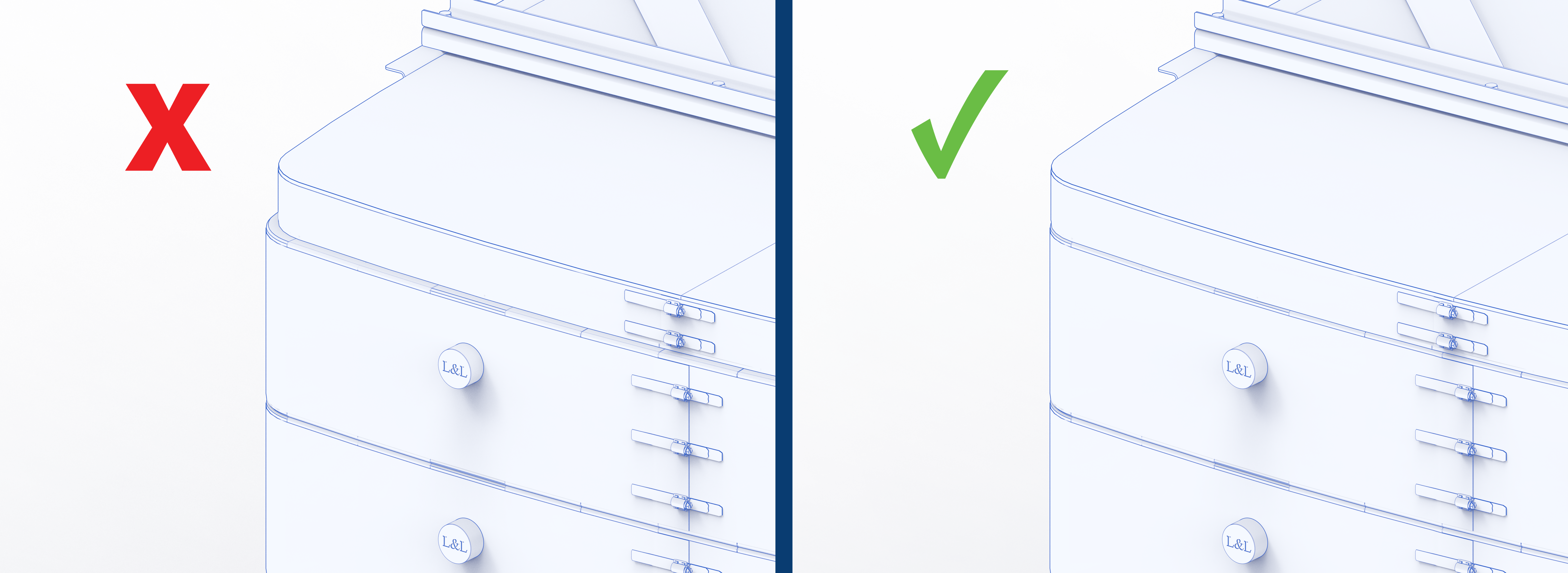 Ensure lid is aligned