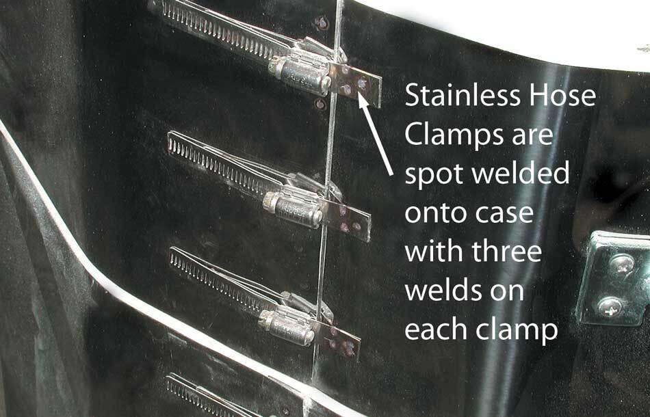 spot welded clamps