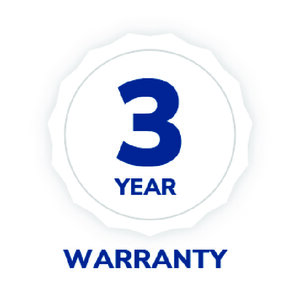 3 YEAR WARRANTY