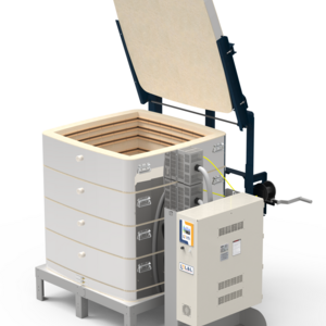 X3236 Davinci Electric Kiln Open