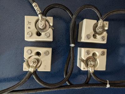 Ceramic Element Terminal Block for Easy-Load Kilns - 1 Screw | Hot Kilns