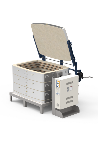 T3427 Davinci Electric Kiln Open