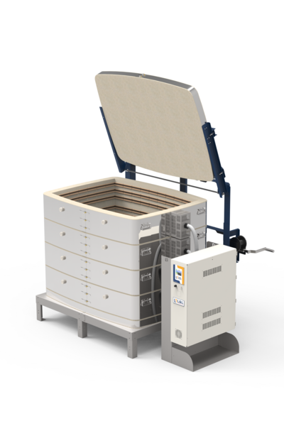 T3436 Davinci Electric Kiln Open