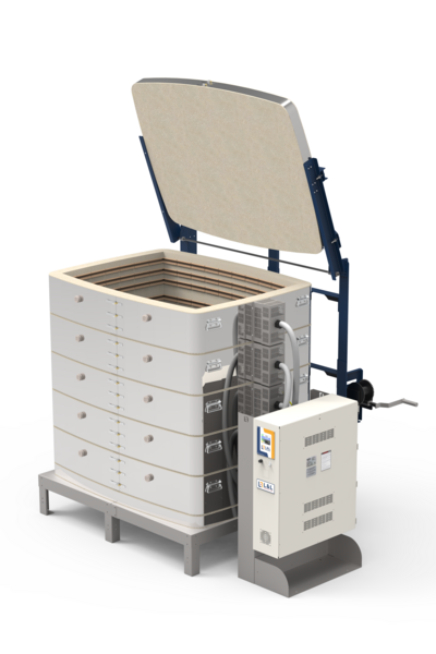 T3445 Davinci Electric Kiln Open