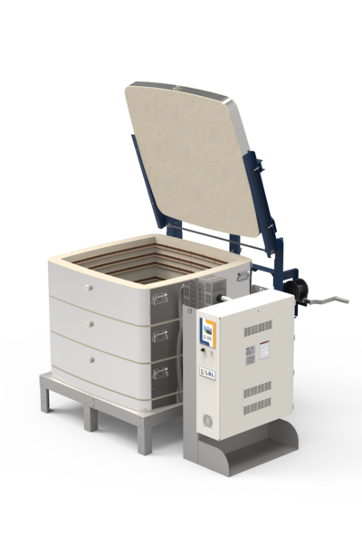 X3227 Davinci Electric Kiln Open