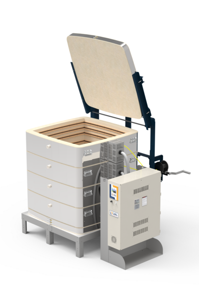 X3236 Davinci Electric Kiln Open