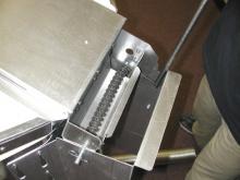 hinge tool in operation